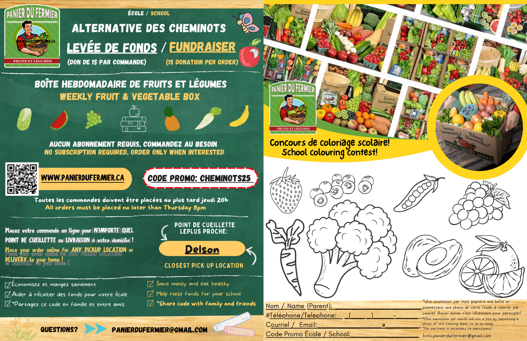 School Fundraising Pamphlet